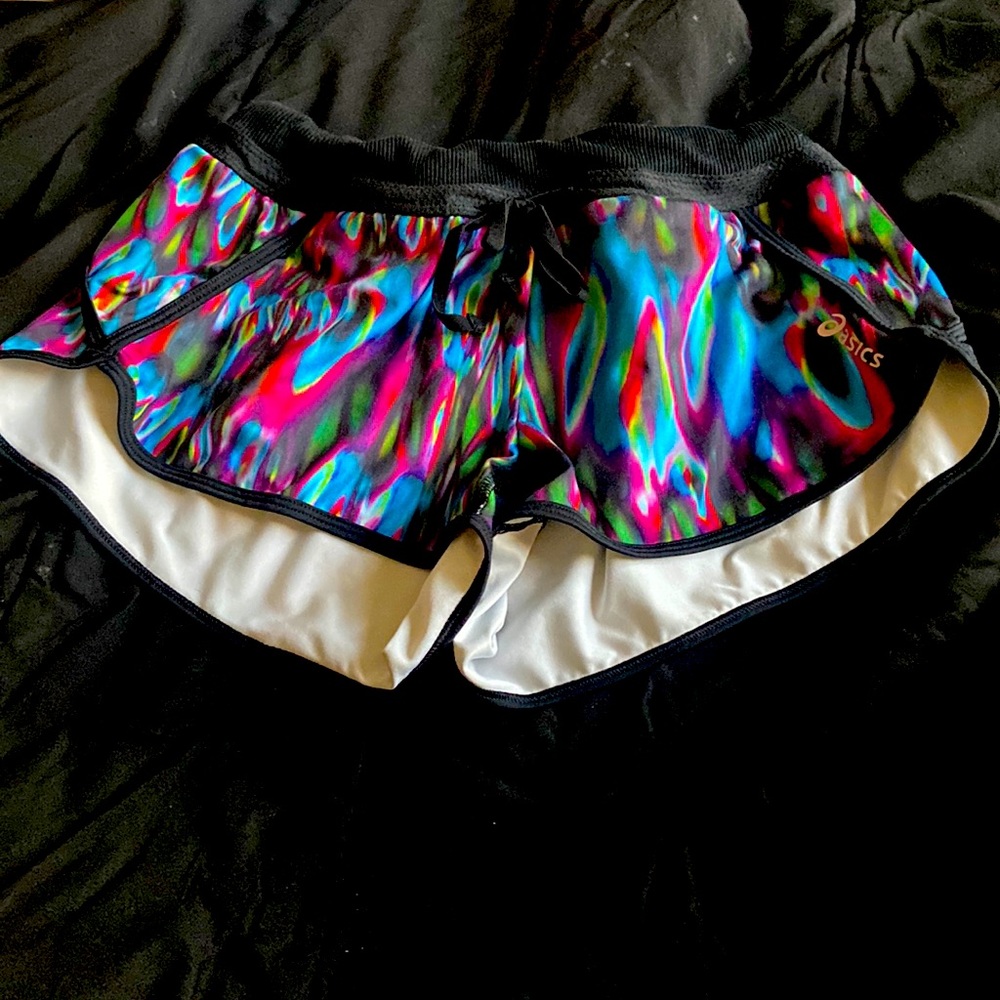 Multi- Colored Asics Athletic Shorts